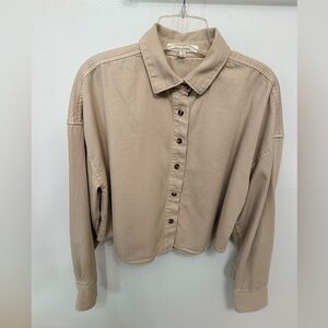 Favorite Daughter- cropped heavy weight shirt- can be worn alone or layered ⭐️